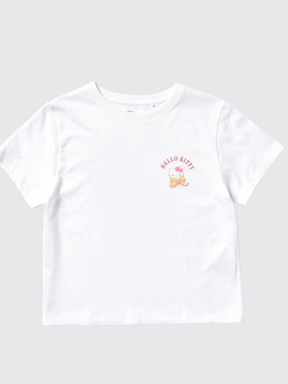 Women’s Uniqlo Hello Kitty White cropped t shirt size medium